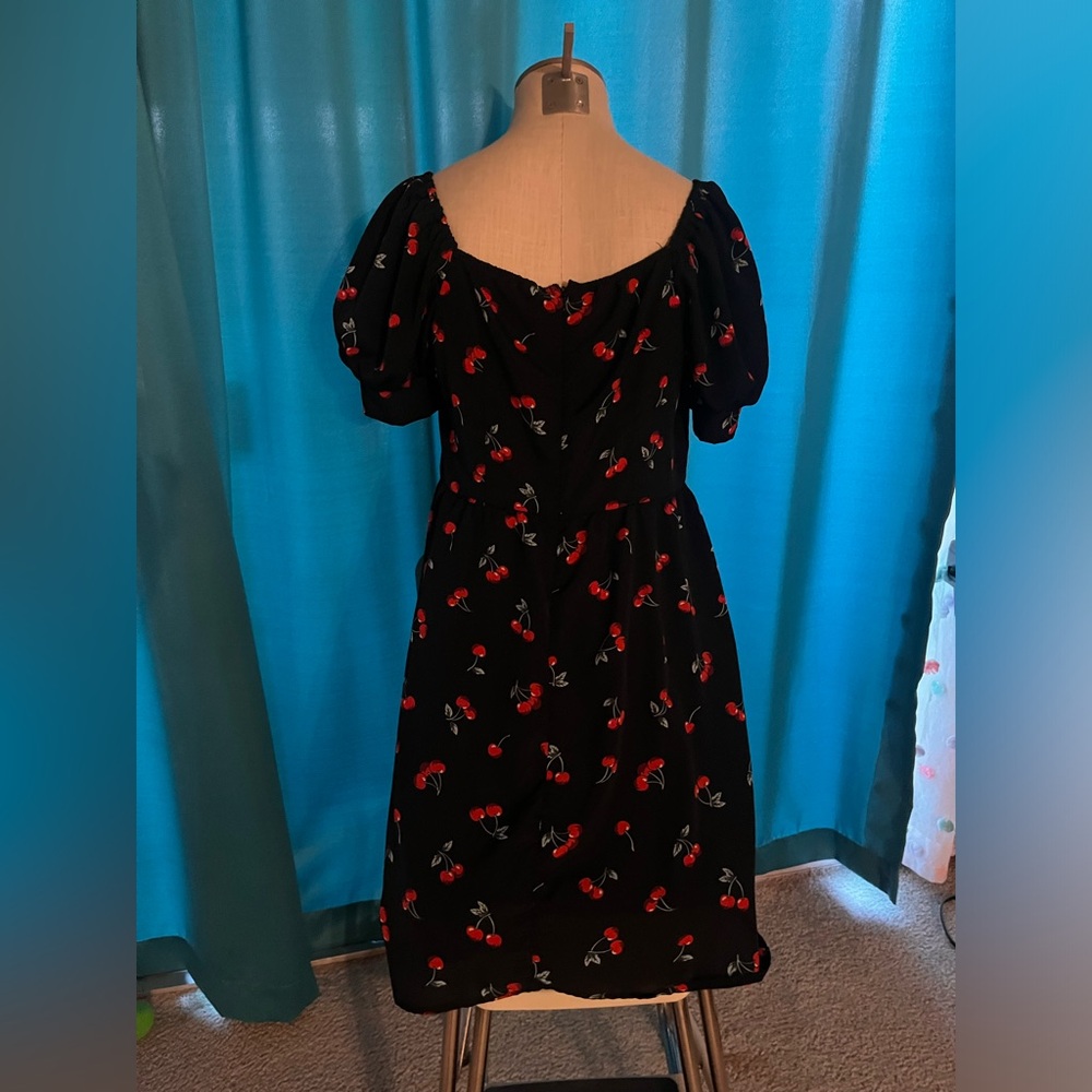 Cherries dress by SHEIN